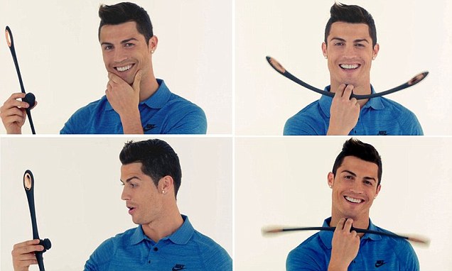 Ronaldo jadi Bintang Iklan Alat Facial Jepang
